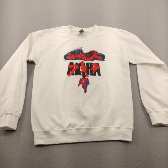 Gildan AKIRA Crewneck Sweatshirt Men's S Katsuhiro Otomo Supreme Anime Harajuku - Picture 1 of 6